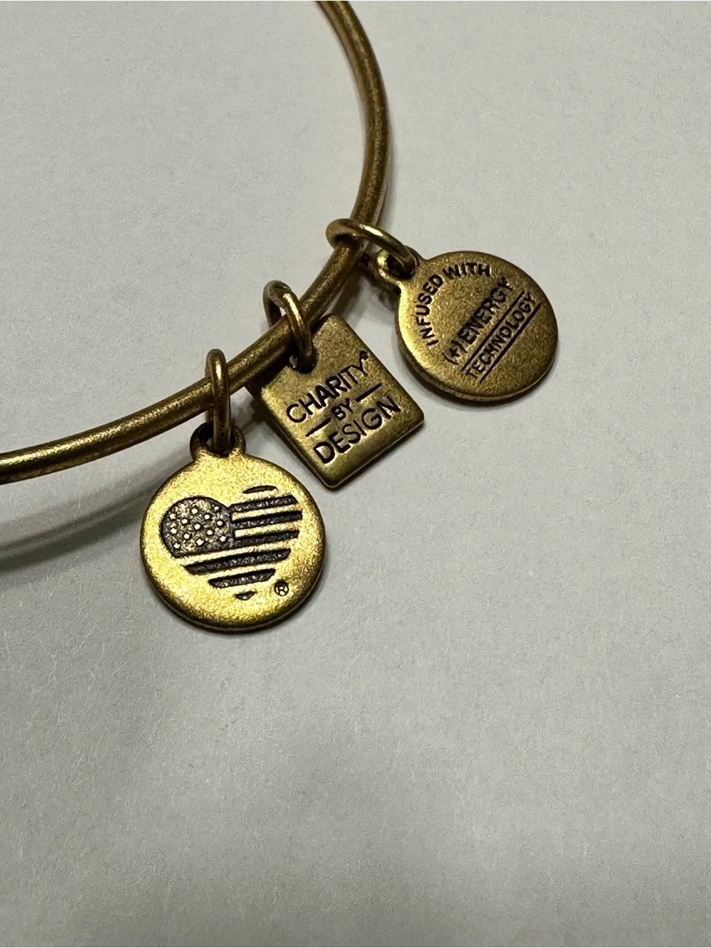 Alex and Ani Gold Eagle Charm Bangle Bracelet - Women Jewelry